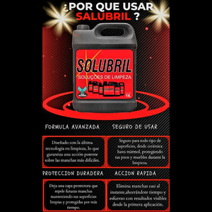 SOLUBRIL ORIGINAL 1 LT | LIMPIEZA PROFUNDA EN MINUTOS