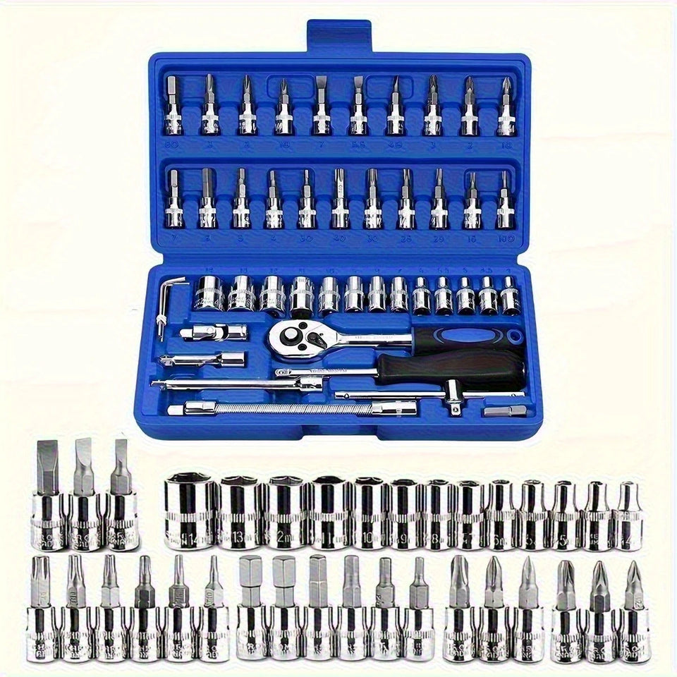 GUEJOS DE HERRAMIENTAS MECANICAS 46 PCS